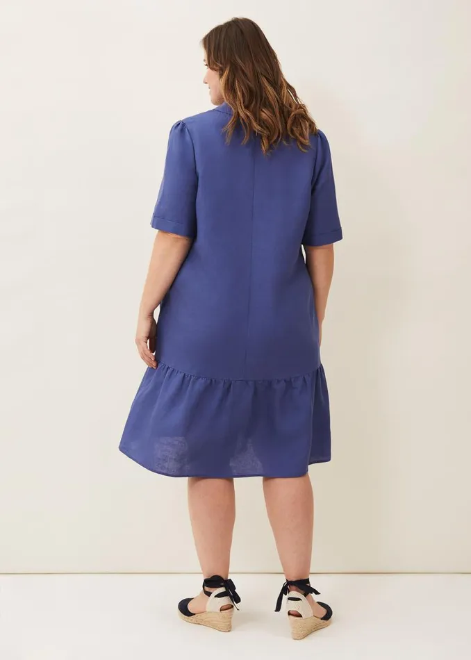 Phase Eight Dresses Riley Swing Dress Blue 8211 Women