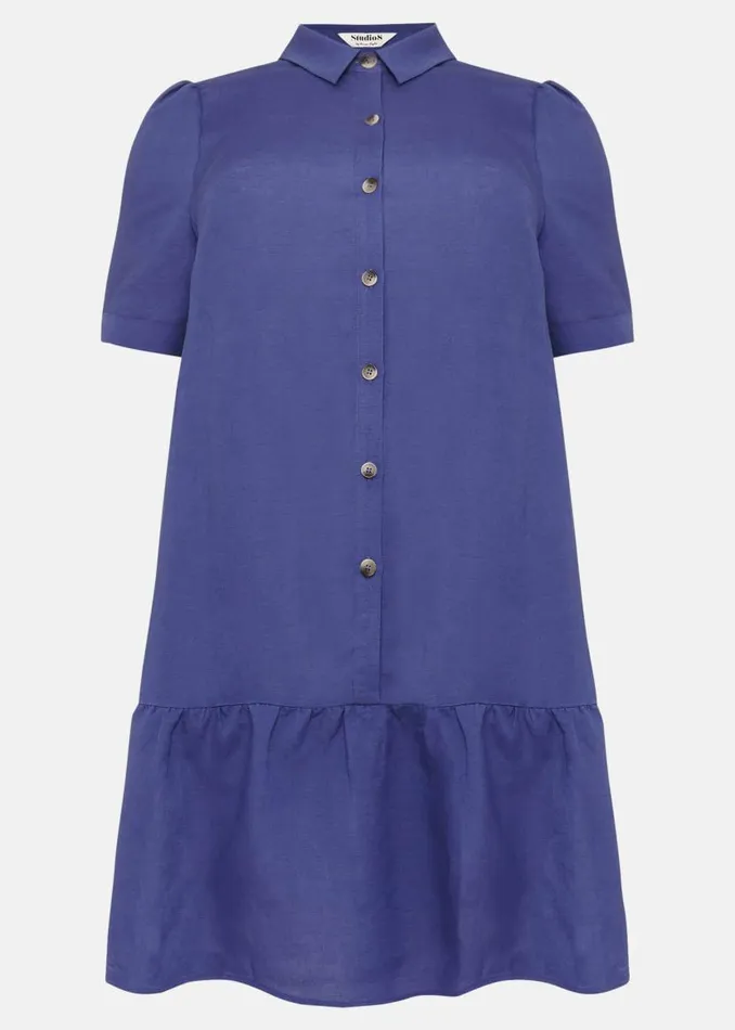 Phase Eight Dresses Riley Swing Dress Blue 8211 Women