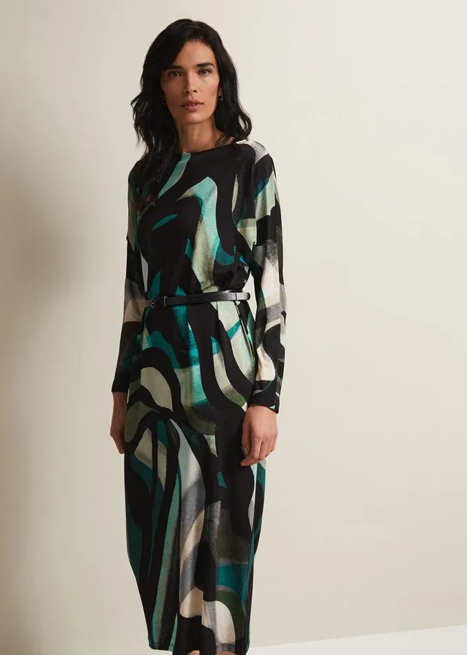 Phase Eight Dresses Skylah Batwing Dress Multicoloured 8211 Women