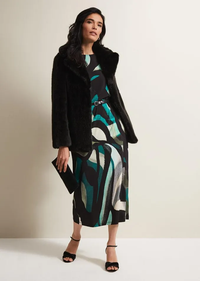 Phase Eight Dresses Skylah Batwing Dress Multicoloured 8211 Women
