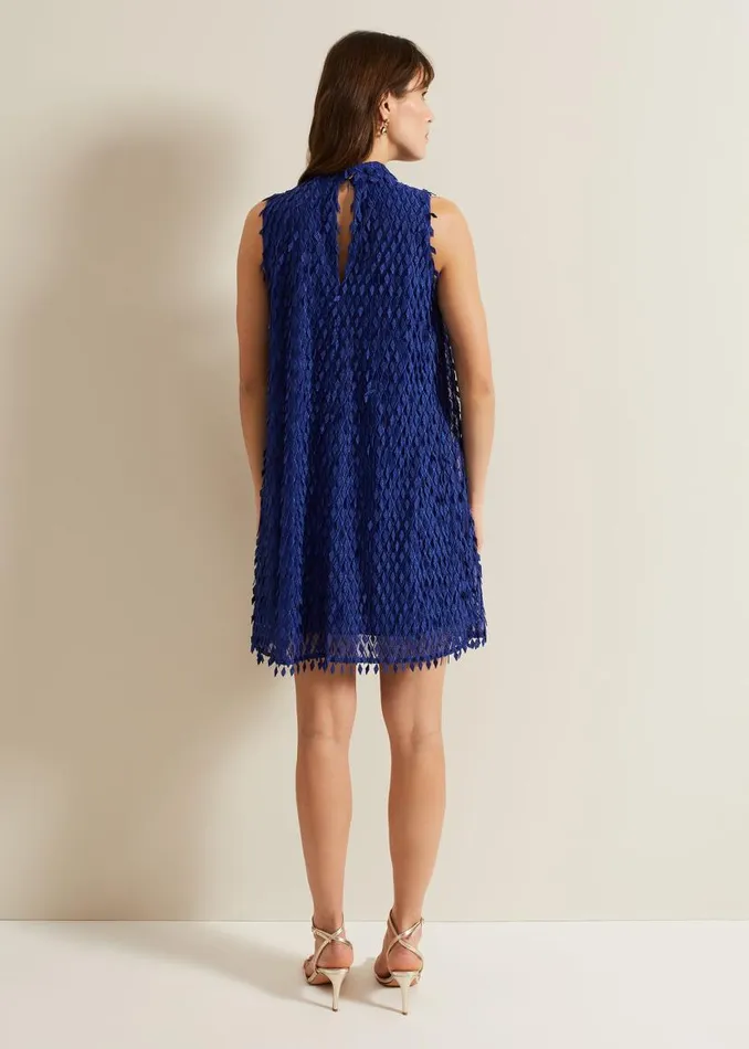 Phase Eight Dresses Zafia Shift Dress Blue 8211 Women