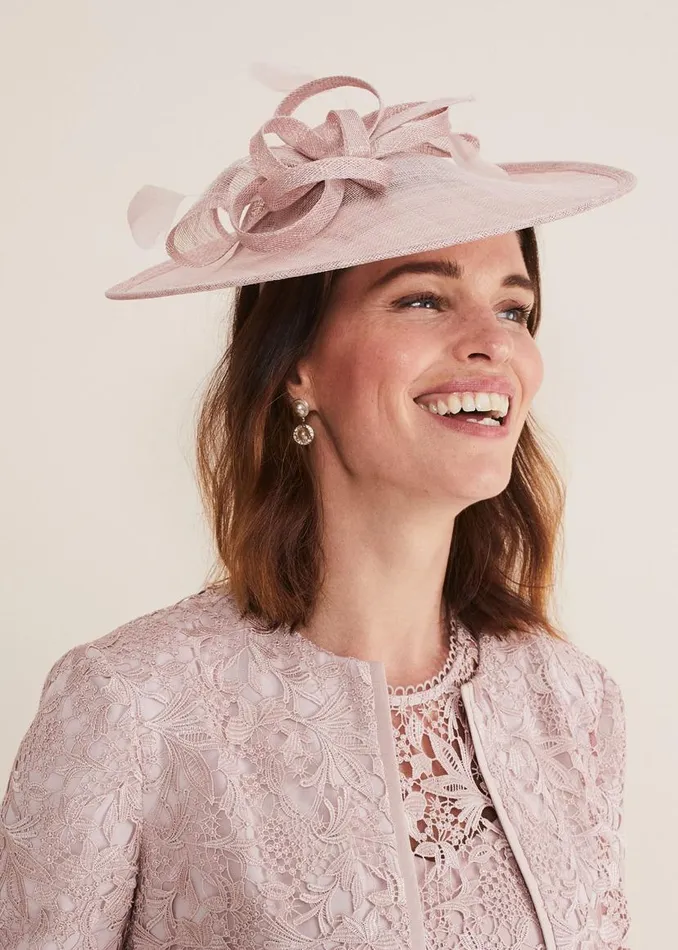 Phase Eight Fascinators and Hats Blush Pink Fascinator Antique Rose 8211 Women