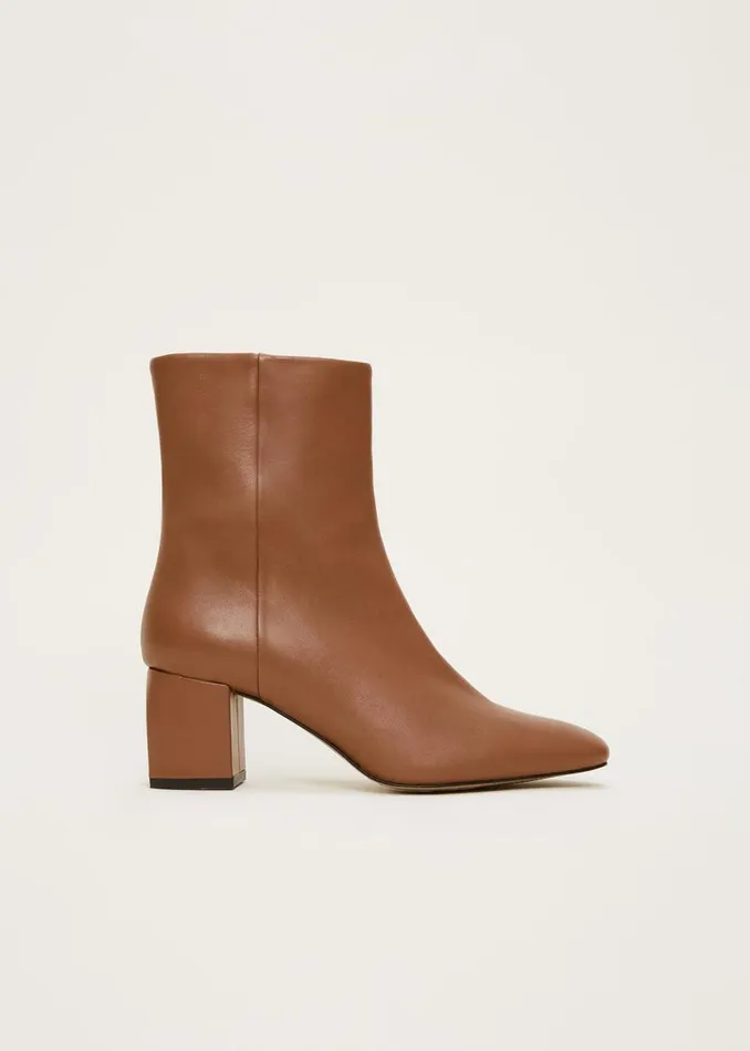 Phase Eight Heels Heeled Ankle Boots Tan 8211 Women