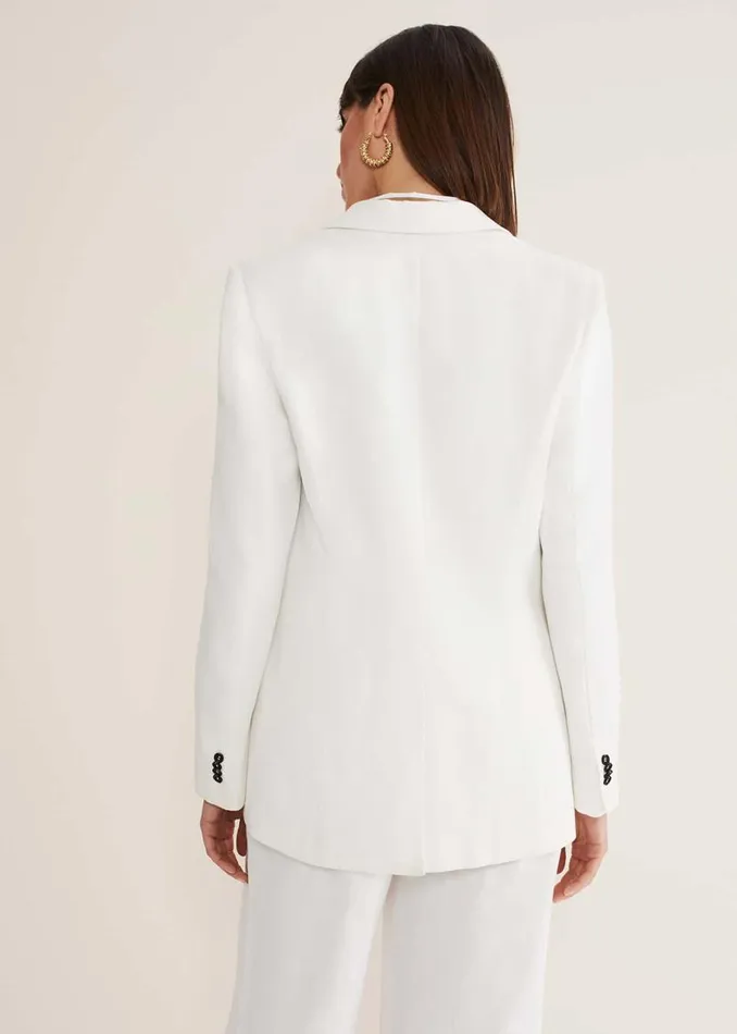 Phase Eight Jackets Bianca Blazer Coord Ivory 8211 Women