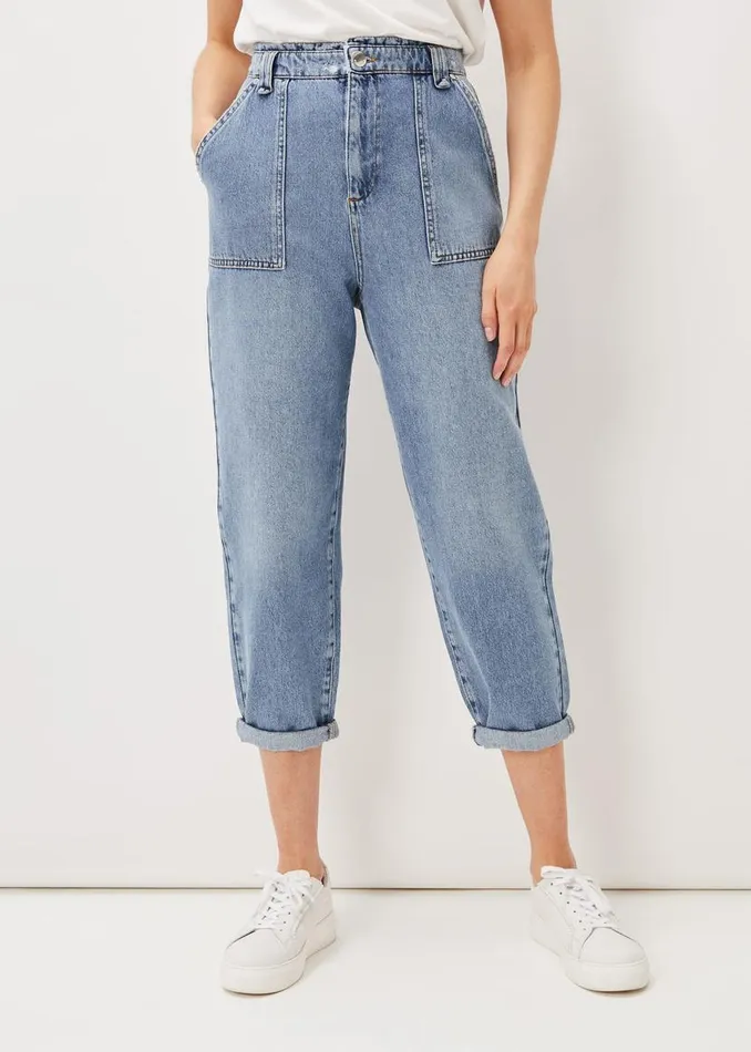 Phase Eight Jeans Nadina Paper Bag Waist Jean Mid Wash 8211 Women