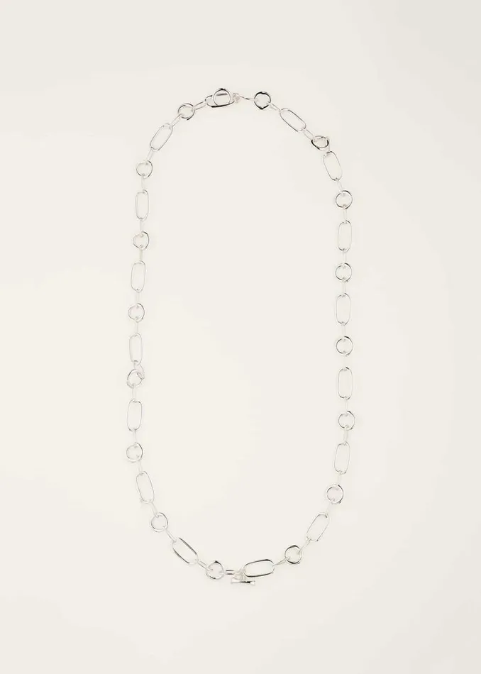 Phase Eight Jewellery Miranda Silver Chain Necklace Silver 8211 Women