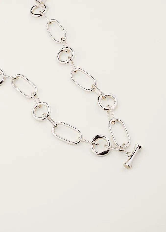 Phase Eight Jewellery Miranda Silver Chain Necklace Silver 8211 Women