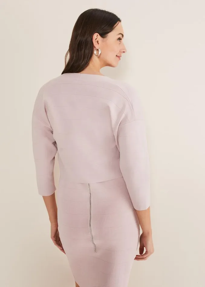 Phase Eight Knitwear Delphi Bandage Knitted Cover Up Antique Rose 8211 Women Phase Eight Knitwear Delphi Bandage Knitted Cover Up Antique Rose 8211 Women