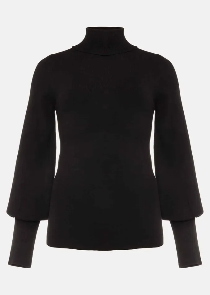 Phase Eight Knitwear Gwyneth Balloon Sleeve Fine Knit Jumper Black 8211 Women Phase Eight Knitwear Gwyneth Balloon Sleeve Fine Knit Jumper Black 8211 Women