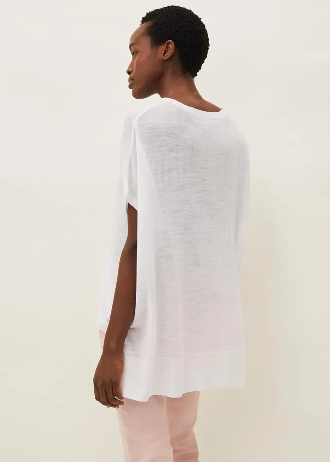 Phase Eight Knitwear Sukie VNeck Knit Jumper Ivory 8211 Women
