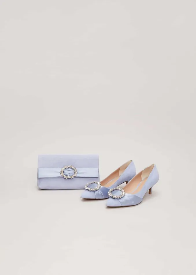 Phase Eight Occasion Shoes Embellished Kitten Heel Shoes Pale Blue 8211 Women Phase Eight Occasion Shoes Embellished Kitten Heel Shoes Pale Blue 8211 Women