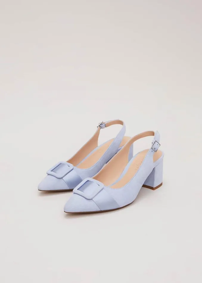 Phase Eight Occasion Shoes Suede Buckle Block Heel Shoes Pale Blue 8211 Women Phase Eight Occasion Shoes Suede Buckle Block Heel Shoes Pale Blue 8211 Women