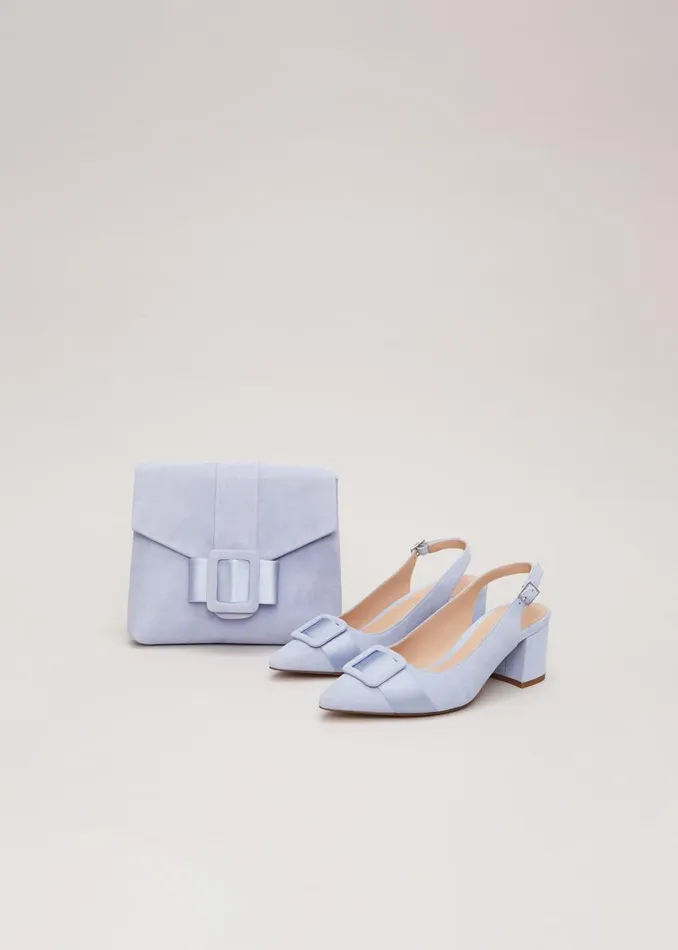 Phase Eight Occasion Shoes Suede Buckle Block Heel Shoes Pale Blue 8211 Women Phase Eight Occasion Shoes Suede Buckle Block Heel Shoes Pale Blue 8211 Women