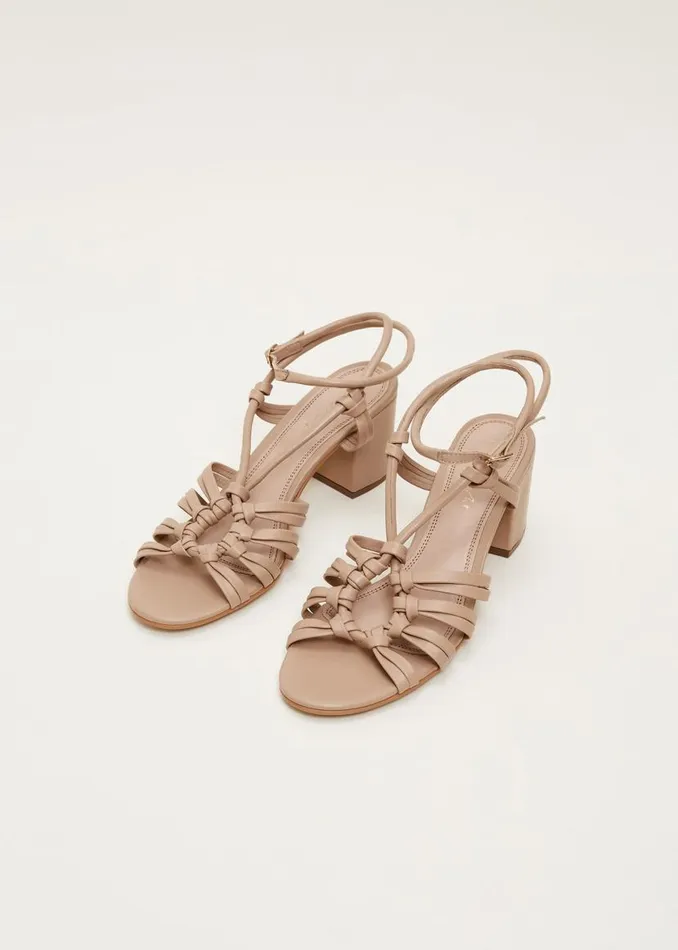 Phase Eight Sandals Leather Ankle Strap Sandal Shoe Tan 8211 Women
