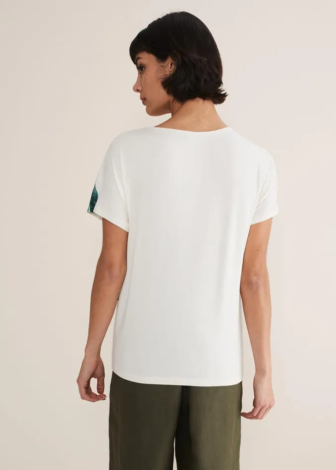 Phase Eight Shirts and Blouses Fiorella Tie Front Top Ivory 8211 Women