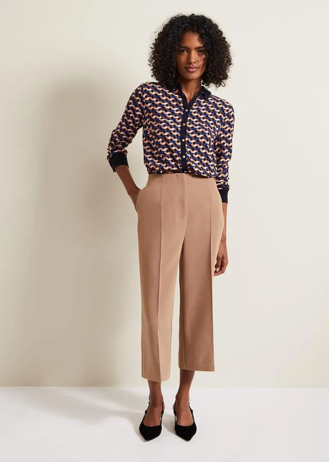 Phase Eight Shirts and Blouses Talia Geo Print Shirt Multicoloured 8211 Women