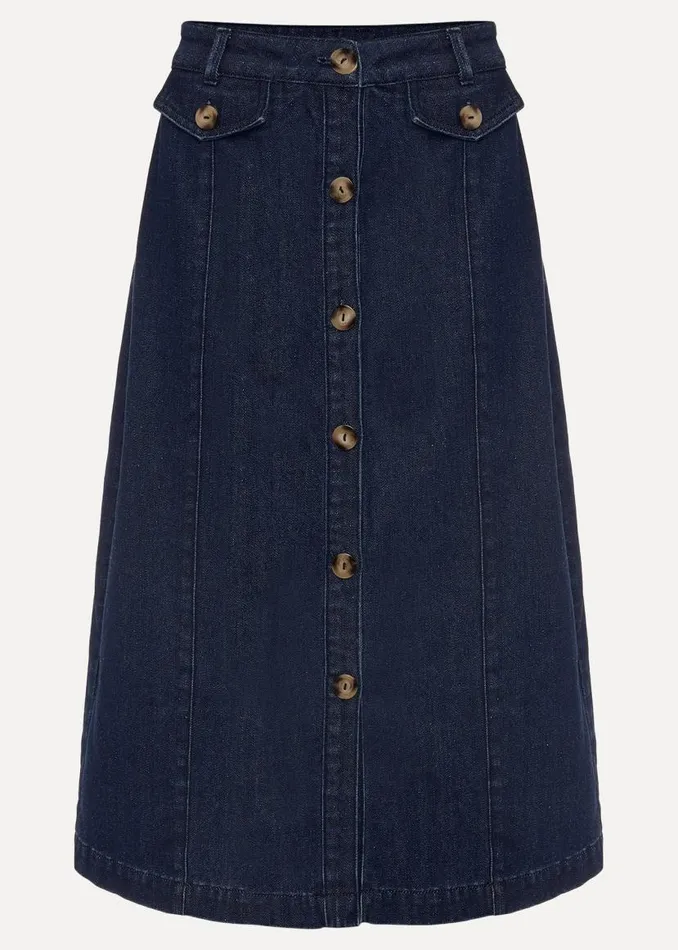 Phase Eight Skirts Jessa Denim Midi Pencil Skirt Denim 8211 Women