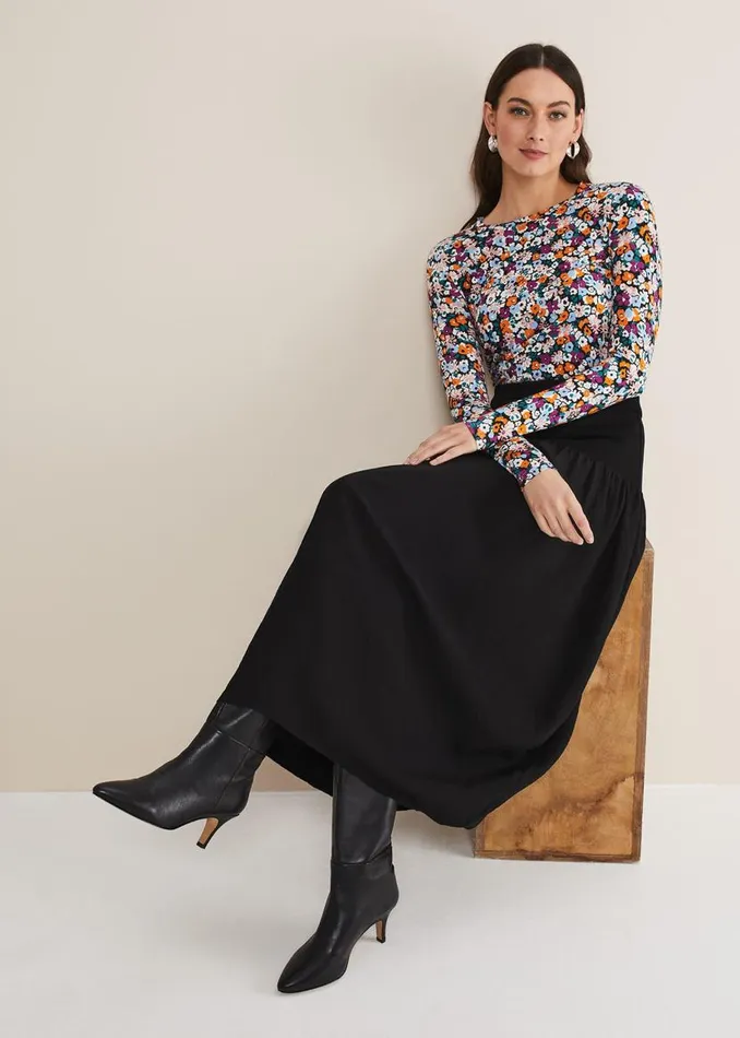 Phase Eight Skirts Laina Maxi Skirt Black 8211 Women
