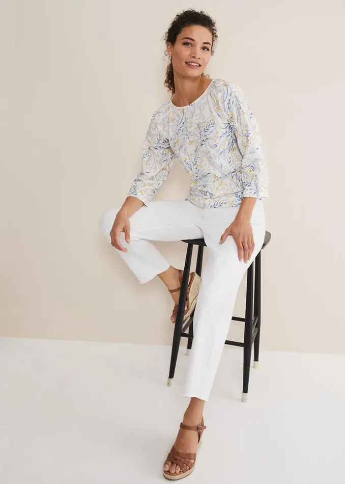 Phase Eight Tops and TShirts Candie Watercolour Top Multicoloured 8211 Women Phase Eight Tops and TShirts Candie Watercolour Top Multicoloured 8211 Women