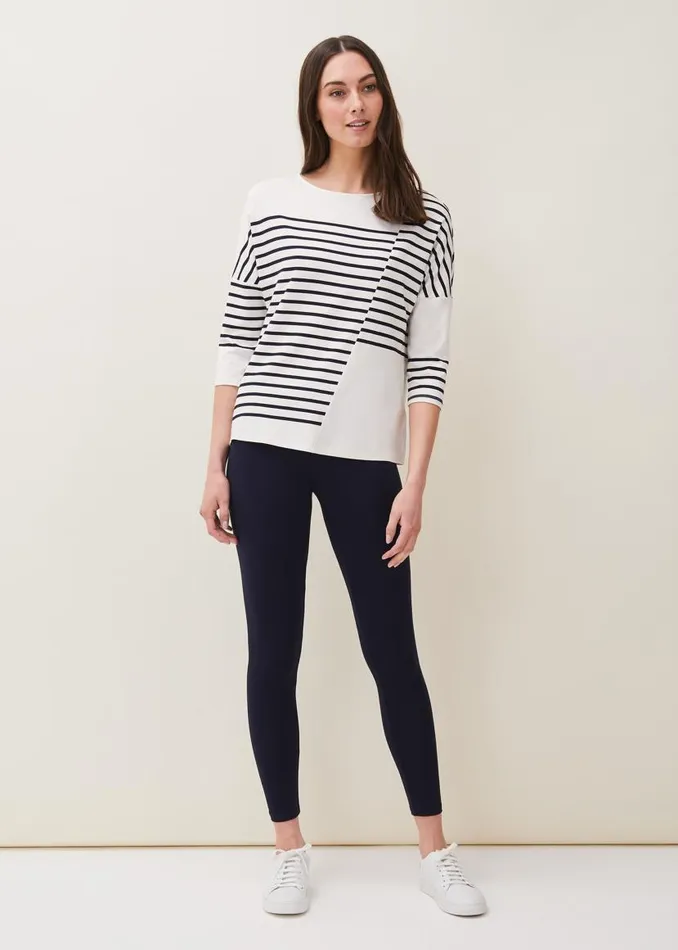 Phase Eight Trousers Lizzie Leggings Navy 8211 Women