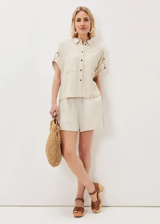 Phase Eight Trousers Mona Utility Short Natural 8211 Women