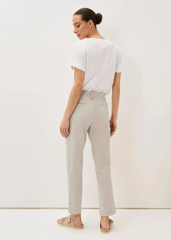 Phase Eight Trousers Sharon Chino Trousers Stone 8211 Women
