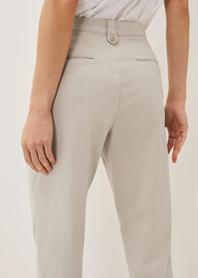 Phase Eight Trousers Sharon Chino Trousers Stone 8211 Women