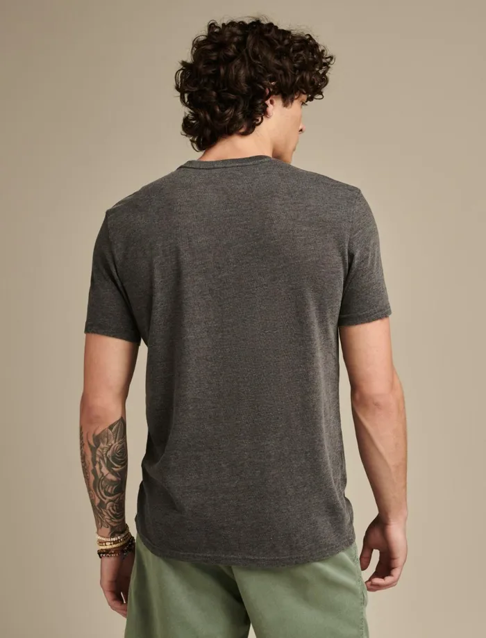Poker Cards Tee Jet Black Men Lucky Brand Graphic Tees