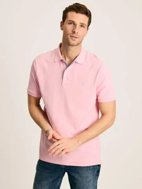 Polo Shirts Men Joules Light Pink Regular Fit Cotton Pique Polo Shirt Polo Shirts Men Joules Light Pink Regular Fit Cotton Pique Polo Shirt