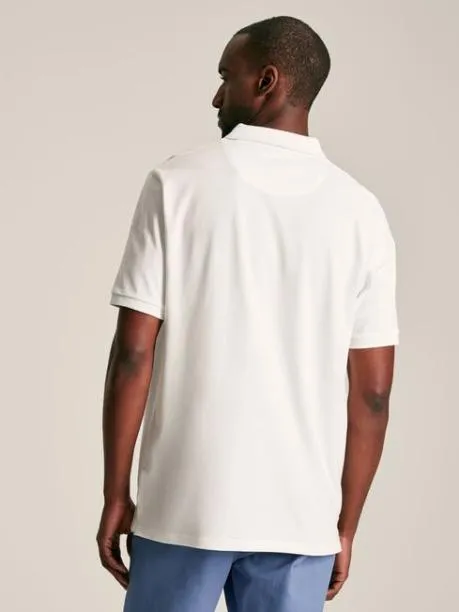 Polo Shirts Men Joules White Regular Fit Cotton Pique Polo Shirt Polo Shirts Men Joules White Regular Fit Cotton Pique Polo Shirt