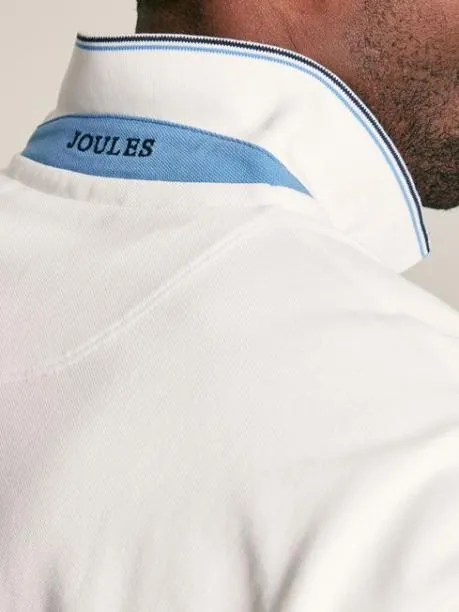 Polo Shirts Men Joules White Regular Fit Cotton Pique Polo Shirt Polo Shirts Men Joules White Regular Fit Cotton Pique Polo Shirt