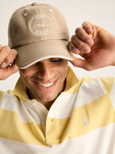 Polo Shirts Men Joules Yellow and White Striped Polo Shirt Polo Shirts Men Joules Yellow and White Striped Polo Shirt