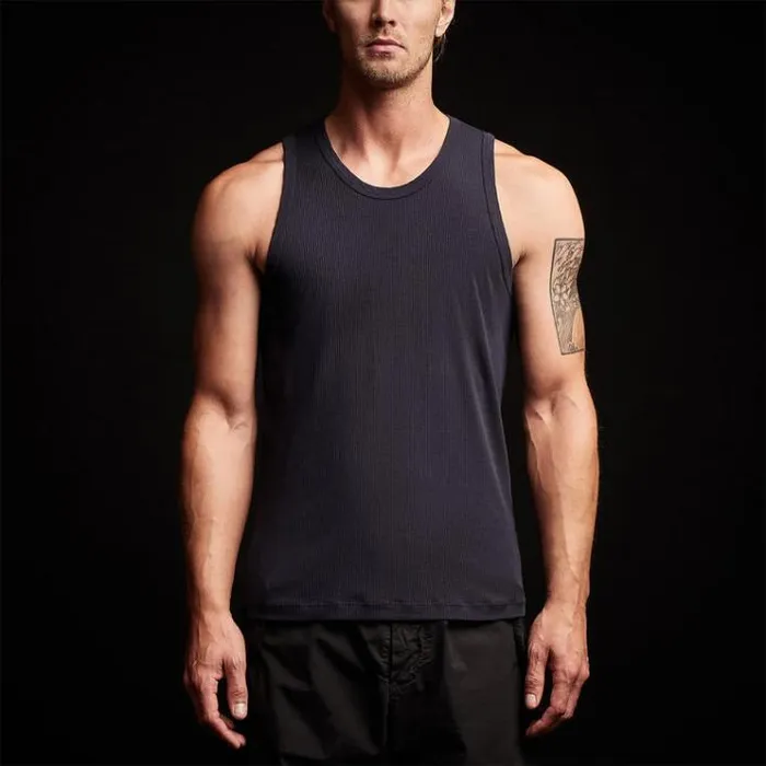 PolosNovelty Tops Men James Perse LA Skate Tank Deep