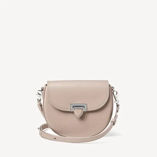 Portobello Bag Soft Taupe Pebble Women Aspinal Of London Shoulder