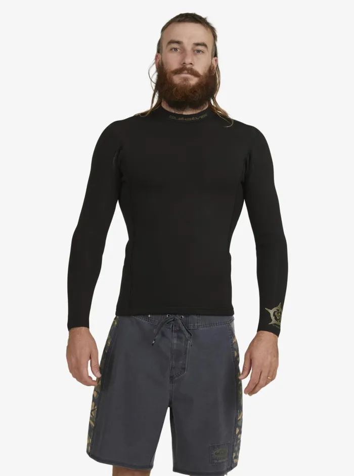 Quiksilver 15mm Mikey Wright Everyday Sessions Wetsuit Jacket Black Mens Wetsuits