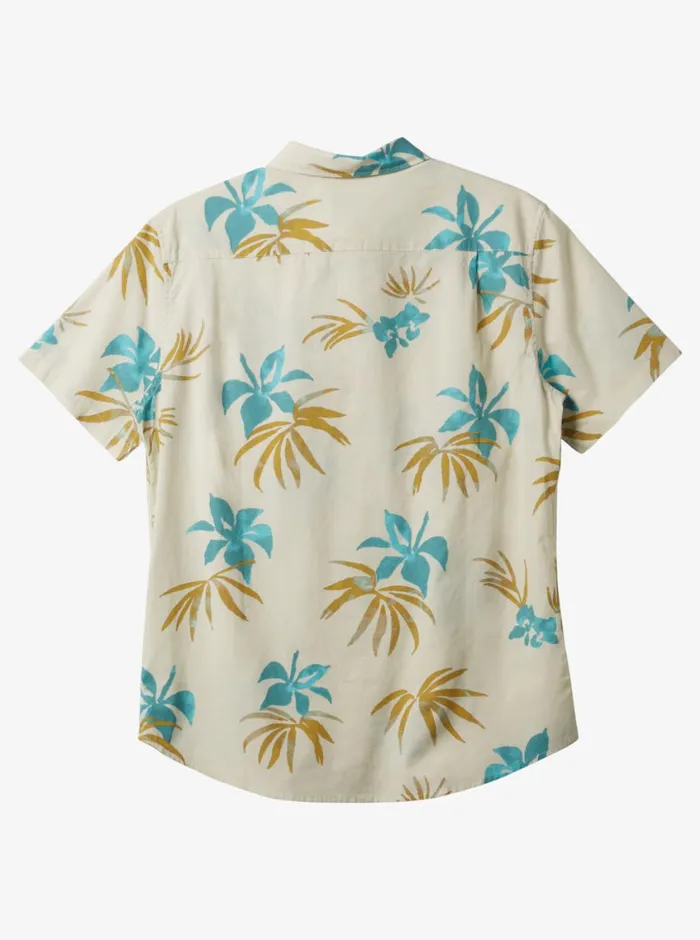 Quiksilver Apero Classic Short Sleeve Woven Shirt Snow White Aop Mix Bag Ss Mens Shirts and Polos Quiksilver Apero Classic Short Sleeve Woven Shirt Snow White Aop Mix Bag Ss Mens Shirts and Polos