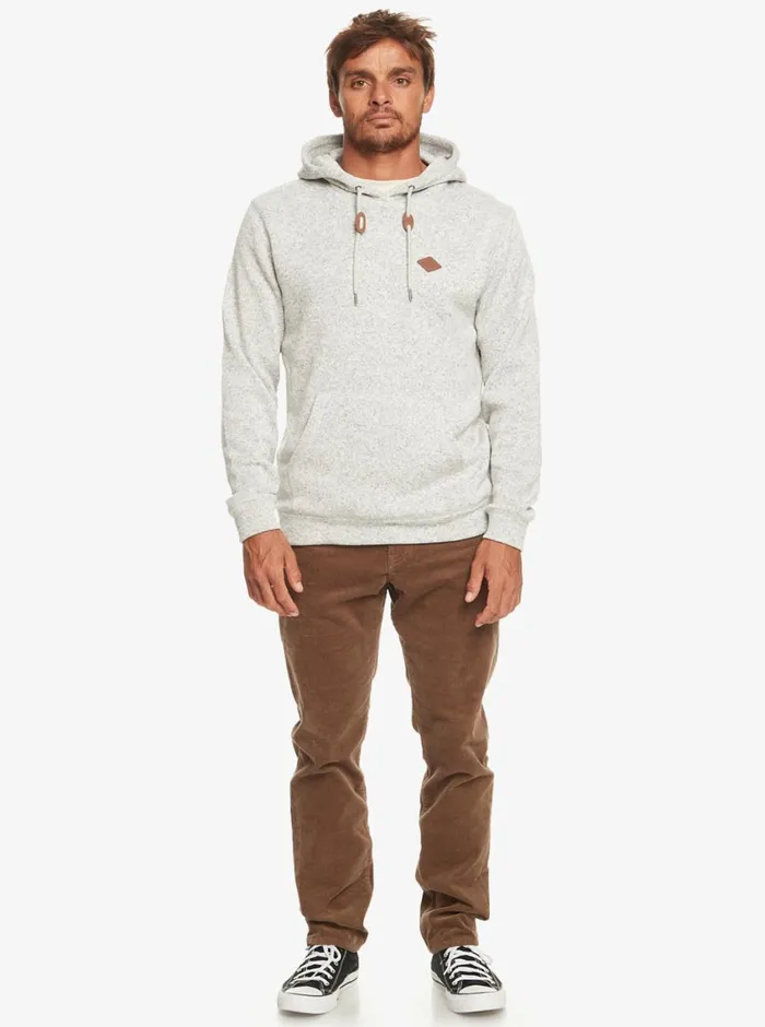 Quiksilver Keller Hoodie Pullover Sweatshirt Light Grey Heather Mens Sweatshirts and Hoodies Quiksilver Keller Hoodie Pullover Sweatshirt Light Grey Heather Mens Sweatshirts and Hoodies