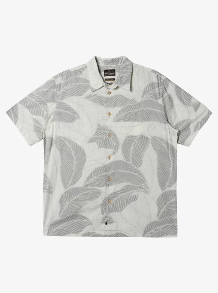 Quiksilver Leafer Madness Woven Shirt Steel Leafer Madness Woven MensWaterman Shirts and Polos