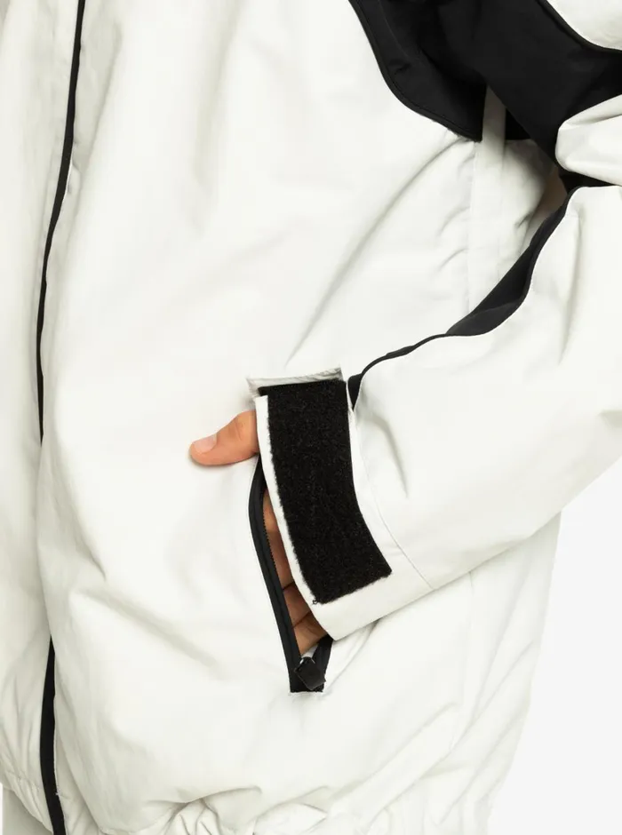 Quiksilver Live Wire Technical Snow Jacket Nimbus Cloud Mens Snow Jackets Quiksilver Live Wire Technical Snow Jacket Nimbus Cloud Mens Snow Jackets