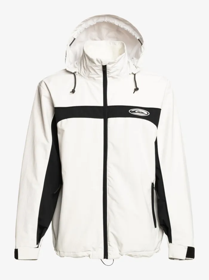 Quiksilver Live Wire Technical Snow Jacket Nimbus Cloud Mens Snow Jackets Quiksilver Live Wire Technical Snow Jacket Nimbus Cloud Mens Snow Jackets
