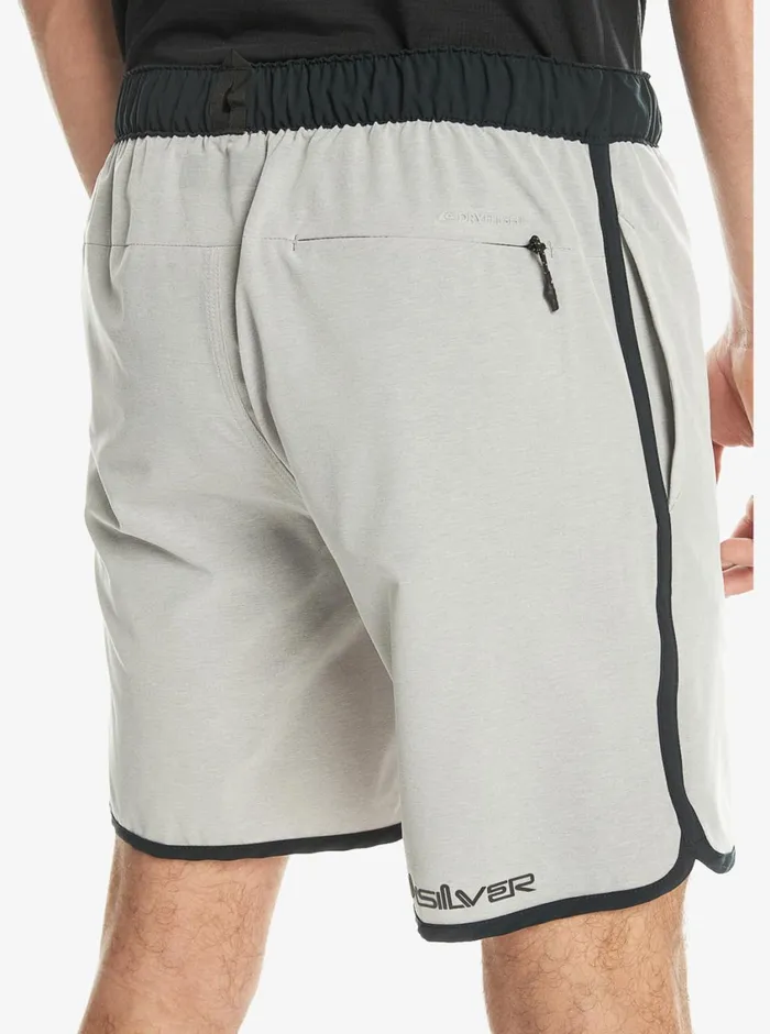 Quiksilver Omni Scallop 17034 Amphibian Boardshorts Sleet Mens Shorts and Amphibians Quiksilver Omni Scallop 17034 Amphibian Boardshorts Sleet Mens Shorts and Amphibians