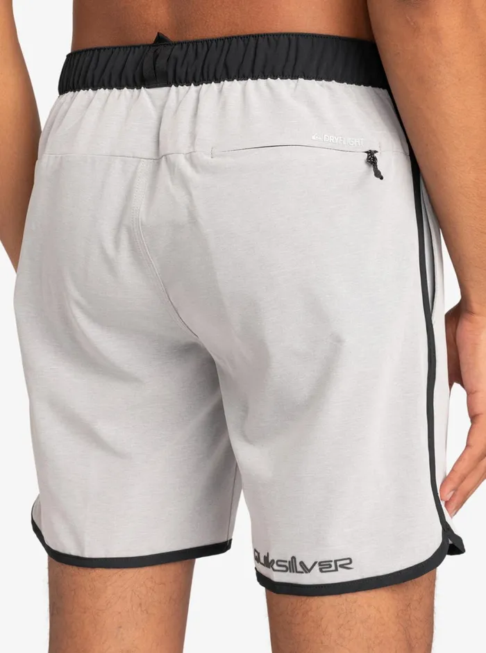 Quiksilver Omni Scallop 17034 Amphibian Boardshorts Sleet Mens Shorts and Amphibians Quiksilver Omni Scallop 17034 Amphibian Boardshorts Sleet Mens Shorts and Amphibians