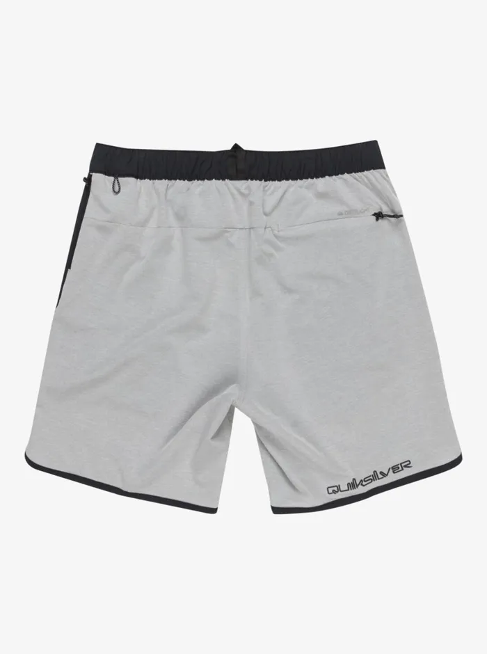 Quiksilver Omni Scallop 17034 Amphibian Boardshorts Sleet Mens Shorts and Amphibians Quiksilver Omni Scallop 17034 Amphibian Boardshorts Sleet Mens Shorts and Amphibians