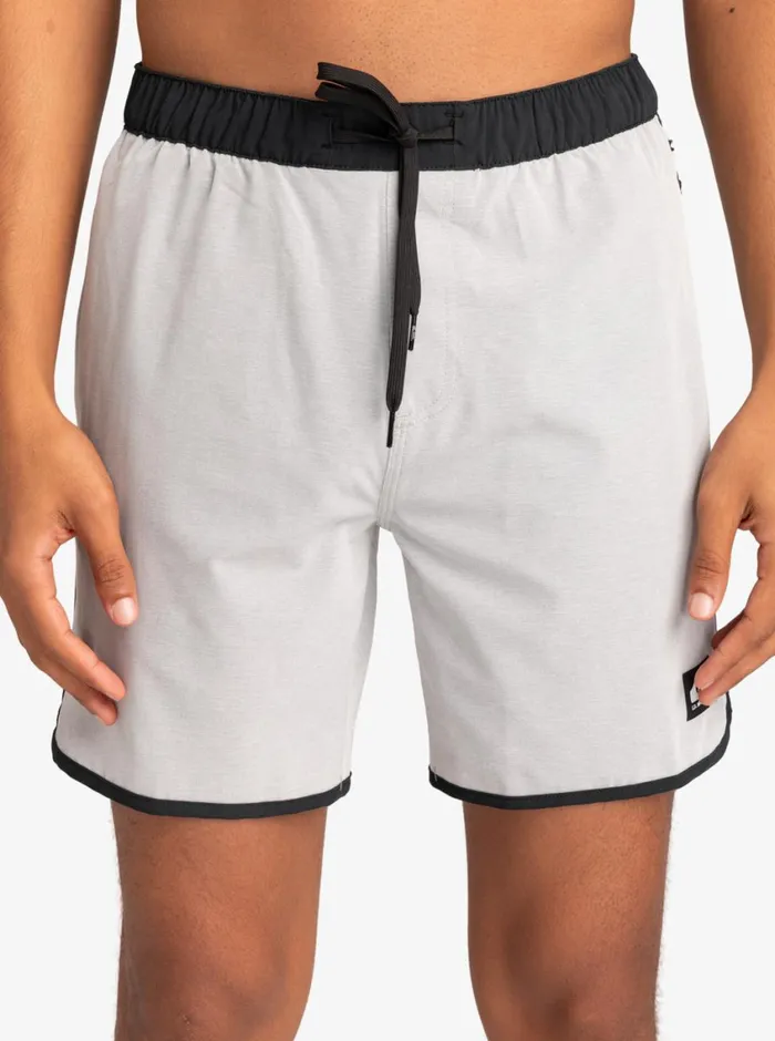 Quiksilver Omni Scallop 17034 Amphibian Boardshorts Sleet Mens Shorts and Amphibians Quiksilver Omni Scallop 17034 Amphibian Boardshorts Sleet Mens Shorts and Amphibians