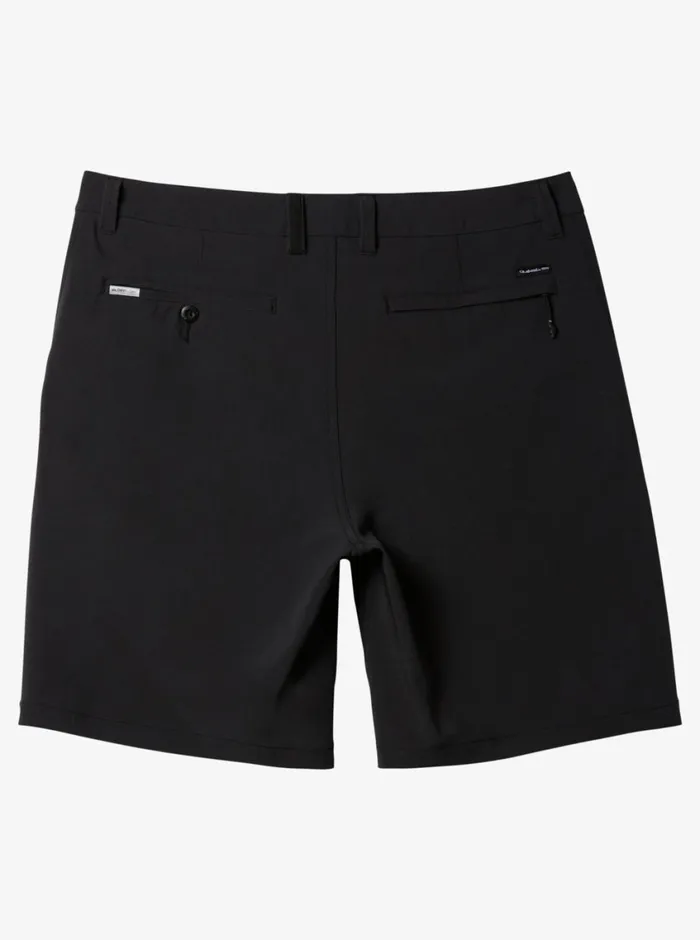 Quiksilver Union Heather Amphibian 20034 Hybrid Shorts Black Mens Shorts and Amphibians Quiksilver Union Heather Amphibian 20034 Hybrid Shorts Black Mens Shorts and Amphibians