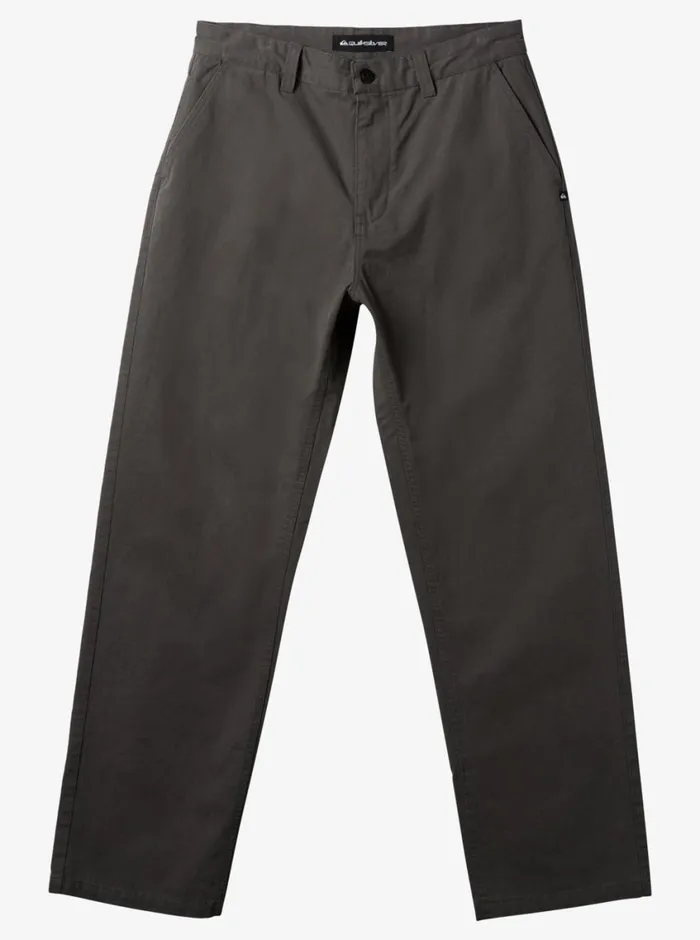Quiksilver Wilde Chino Pants Iron Gate Mens Pants