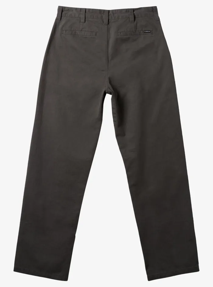 Quiksilver Wilde Chino Pants Iron Gate Mens Pants