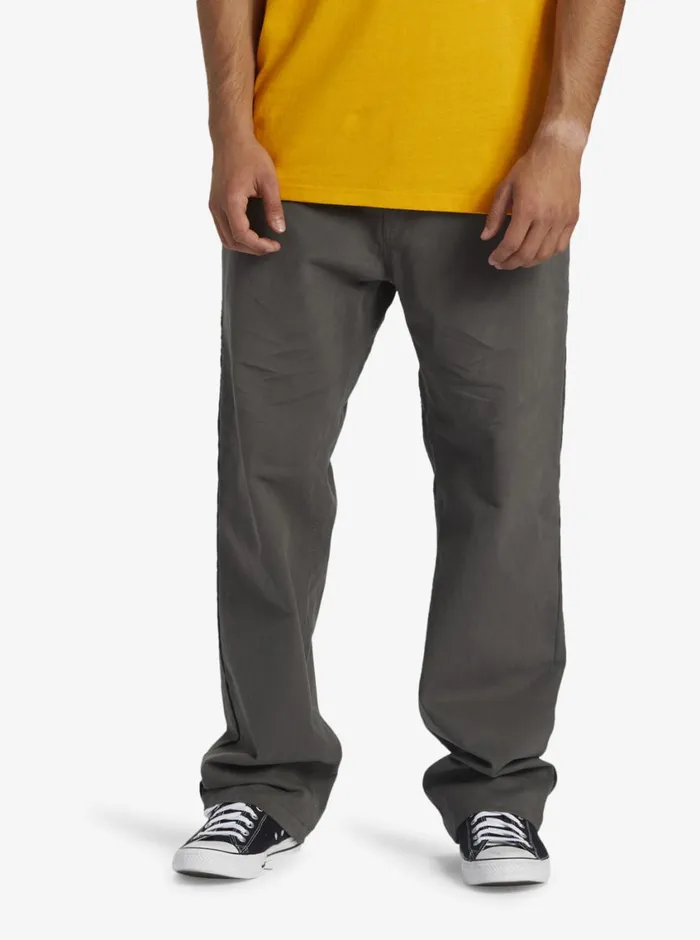 Quiksilver Wilde Chino Pants Iron Gate Mens Pants