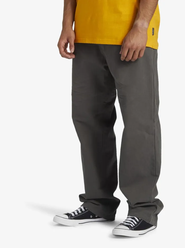 Quiksilver Wilde Chino Pants Iron Gate Mens Pants