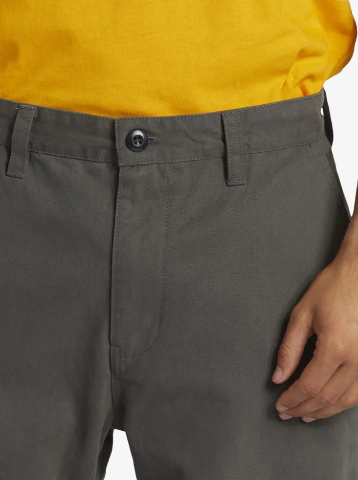Quiksilver Wilde Chino Pants Iron Gate Mens Pants